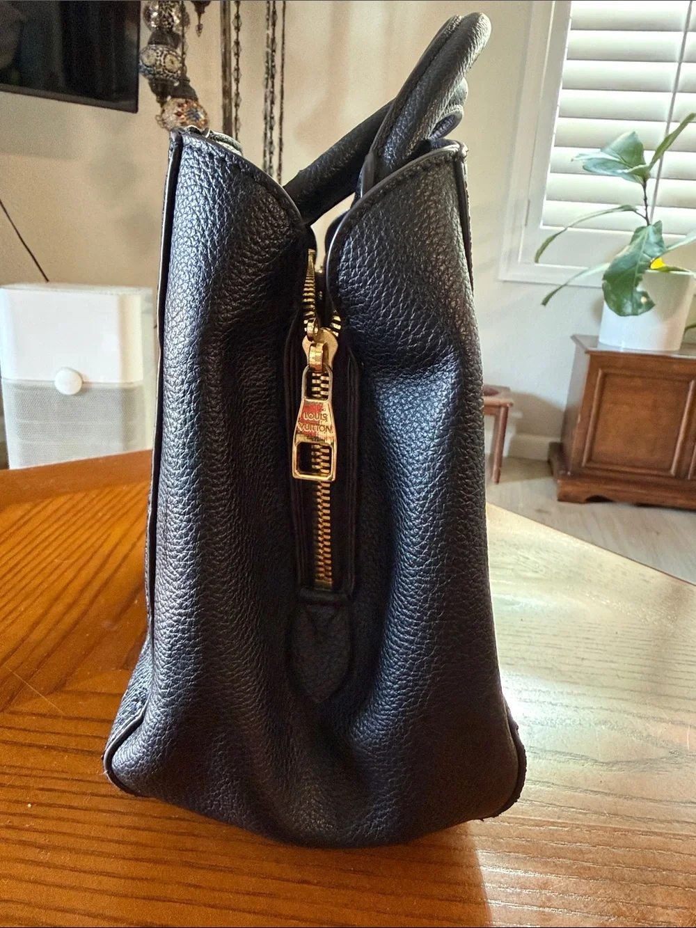 Louis Vuitton Black Montaigne Purse